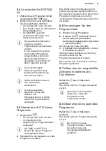 Preview for 47 page of Electrolux GA60GLVS User Manual