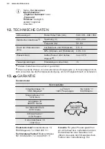 Preview for 60 page of Electrolux GA60GLVS User Manual