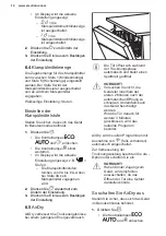 Preview for 14 page of Electrolux GA60LICN User Manual