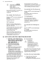 Preview for 16 page of Electrolux GA60LICN User Manual