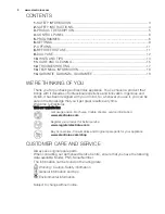 Preview for 2 page of Electrolux GA60LVCN User Manual