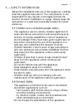 Preview for 3 page of Electrolux GA60SLICCN User Manual