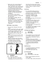 Preview for 5 page of Electrolux GA60SLICCN User Manual