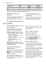 Preview for 10 page of Electrolux GA60SLICCN User Manual