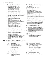 Preview for 48 page of Electrolux GA60SLICCN User Manual