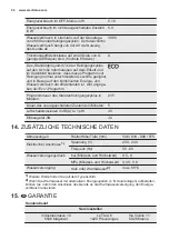 Preview for 56 page of Electrolux GA60SLICCN User Manual