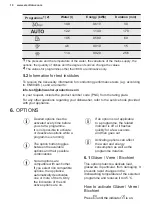 Предварительный просмотр 10 страницы Electrolux GA60SLISCN User Manual