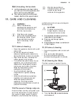 Предварительный просмотр 19 страницы Electrolux GA60SLISCN User Manual