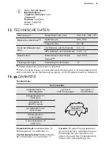 Предварительный просмотр 57 страницы Electrolux GA60SLISCN User Manual