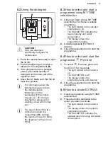 Preview for 17 page of Electrolux GA60SLVC User Manual