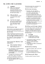 Preview for 21 page of Electrolux GA60SLVC User Manual