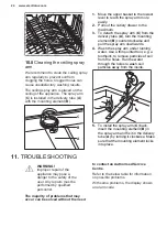 Preview for 24 page of Electrolux GA60SLVC User Manual