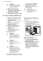 Preview for 46 page of Electrolux GA60SLVC User Manual