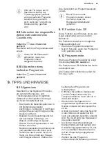 Preview for 49 page of Electrolux GA60SLVC User Manual