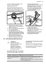 Preview for 55 page of Electrolux GA60SLVC User Manual