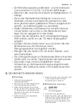 Предварительный просмотр 27 страницы Electrolux GA931IFSP User Manual