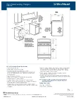 Preview for 2 page of Electrolux GAS FREESTANDING RANGES CEI30GF5GS Specifications