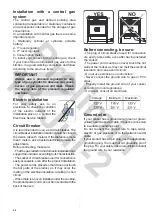 Preview for 22 page of Electrolux GC58V Instruction Manual