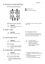 Предварительный просмотр 7 страницы Electrolux GK56PO User Manual