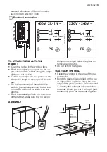 Предварительный просмотр 13 страницы Electrolux GK58TSIO User Manual