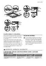 Предварительный просмотр 15 страницы Electrolux GK58TSIO User Manual