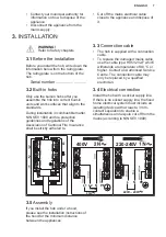 Предварительный просмотр 7 страницы Electrolux GK58TSITO User Manual