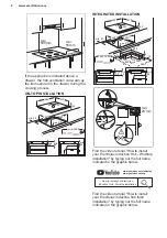 Предварительный просмотр 8 страницы Electrolux GK58TSITO User Manual