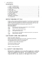 Preview for 2 page of Electrolux GK58TSO User Manual