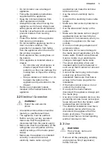 Preview for 5 page of Electrolux GK78TSIPCN User Manual