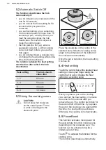 Preview for 10 page of Electrolux GK78TSIPCN User Manual