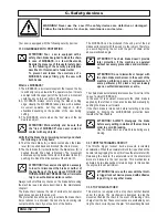 Preview for 7 page of Electrolux Gladiator 550 Instruction Manual