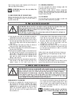 Preview for 8 page of Electrolux Gladiator 550 Instruction Manual