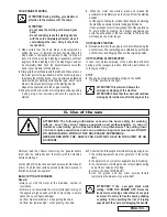 Предварительный просмотр 10 страницы Electrolux Gladiator 550 Instruction Manual