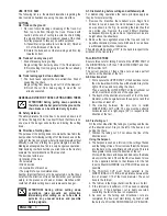 Preview for 11 page of Electrolux Gladiator 550 Instruction Manual