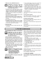 Preview for 13 page of Electrolux Gladiator 550 Instruction Manual