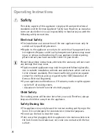 Preview for 4 page of Electrolux GLASKERAMIK-KOCHFELD 6000K Installation And Operating Instructions Manual