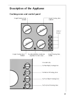 Preview for 7 page of Electrolux GLASKERAMIK-KOCHFELD 6000K Installation And Operating Instructions Manual