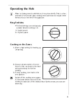 Preview for 9 page of Electrolux GLASKERAMIK-KOCHFELD 6000K Installation And Operating Instructions Manual