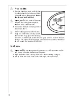 Preview for 14 page of Electrolux GLASKERAMIK-KOCHFELD 6000K Installation And Operating Instructions Manual