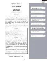 Предварительный просмотр 5 страницы Electrolux GLMV169DBD Service Manual