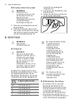 Preview for 14 page of Electrolux GT292 User Manual