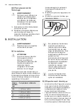 Preview for 30 page of Electrolux GT292 User Manual