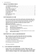 Preview for 2 page of Electrolux GT368 User Manual