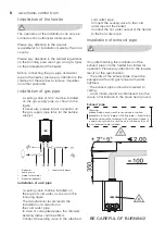 Preview for 8 page of Electrolux GWH 11 NanoPlus EU User Manual