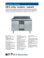 Preview for 1 page of Electrolux HD-Line 726553 Specifications