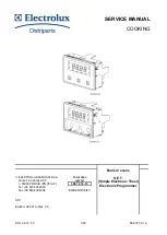 Electrolux HDC03890 Service Manual preview