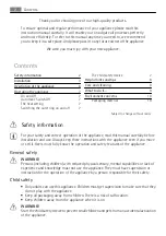 Preview for 2 page of Electrolux HK624010XB User Manual