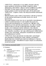 Preview for 30 page of Electrolux HOC621 User Manual