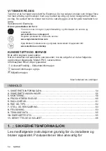 Preview for 54 page of Electrolux HOC621 User Manual