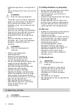 Preview for 6 page of Electrolux HOF650FMF User Manual